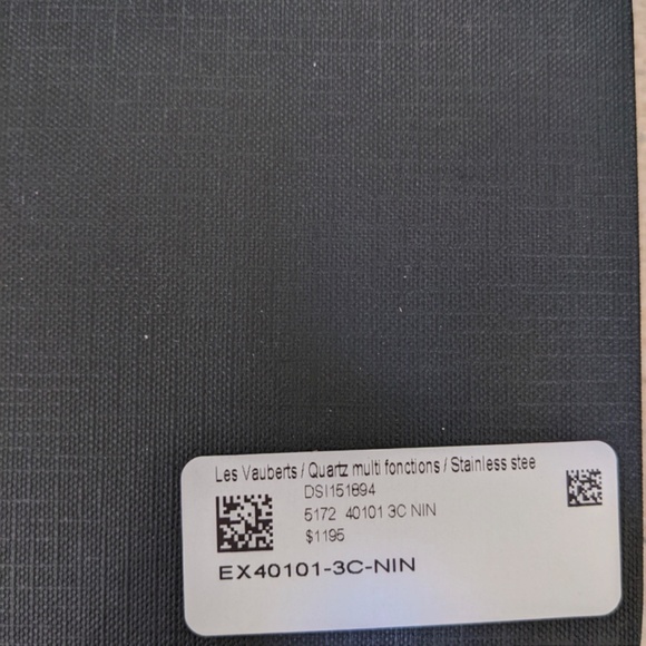 EDOX Les Vauberts Moon Phase Watch - Picture 4 of 13